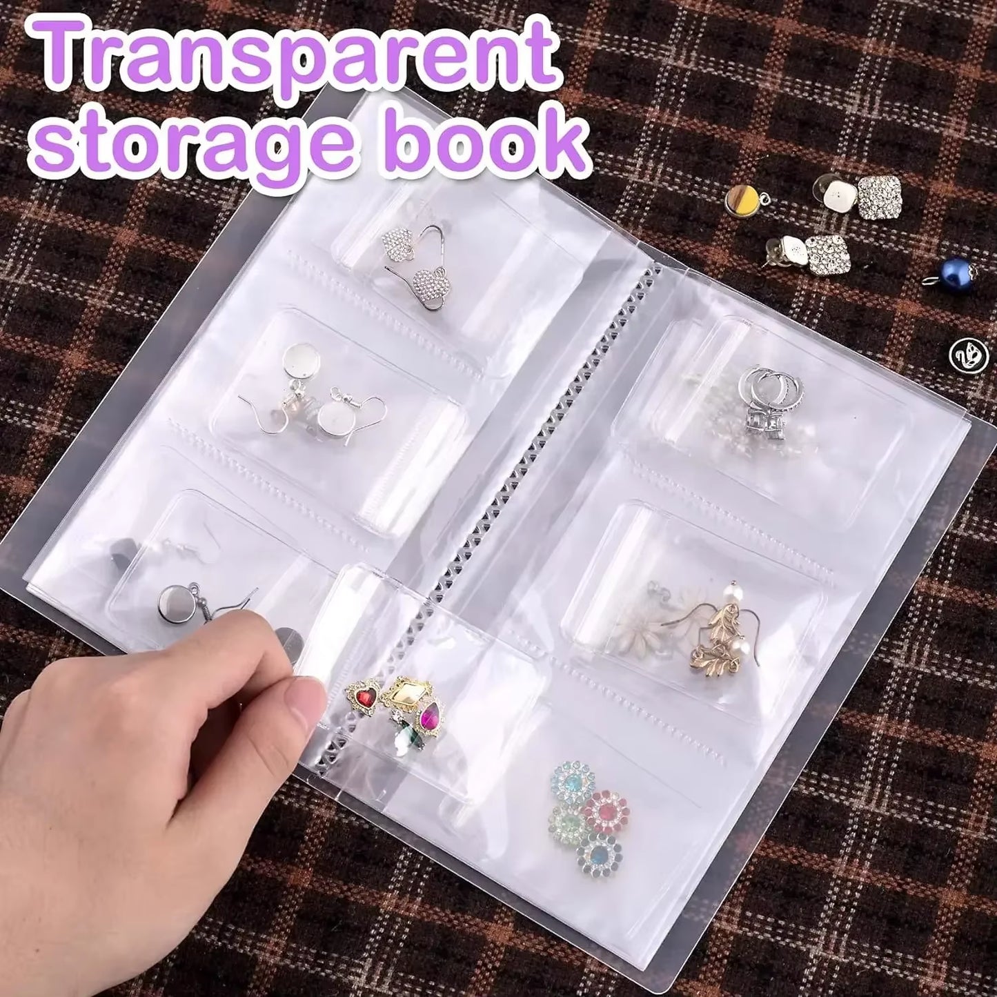 Anti-Oxidation Jewelry Storage Bag Desktop Drawer Organizer Transparent Necklace Bracelet Ring Holder Jewelry Organizer Boxes
