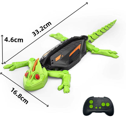 RC Wall Crawler Gecko Rechargeable Remote Control Cockroach Robot Kids Toys ﻿Climbs up Walls for Prank Toys Games Halloween Gift