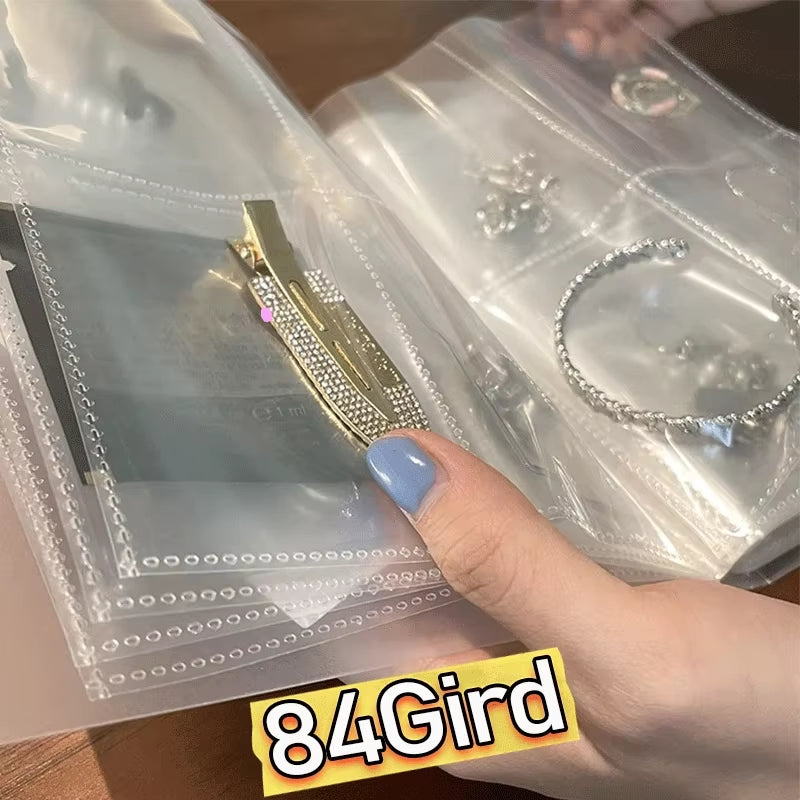 Anti-Oxidation Jewelry Storage Bag Desktop Drawer Organizer Transparent Necklace Bracelet Ring Holder Jewelry Organizer Boxes