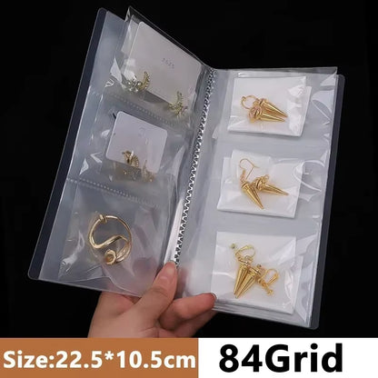 Anti-Oxidation Jewelry Storage Bag Desktop Drawer Organizer Transparent Necklace Bracelet Ring Holder Jewelry Organizer Boxes