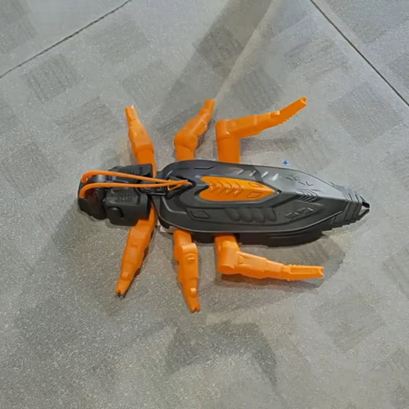 RC Wall Crawler Gecko Rechargeable Remote Control Cockroach Robot Kids Toys ﻿Climbs up Walls for Prank Toys Games Halloween Gift