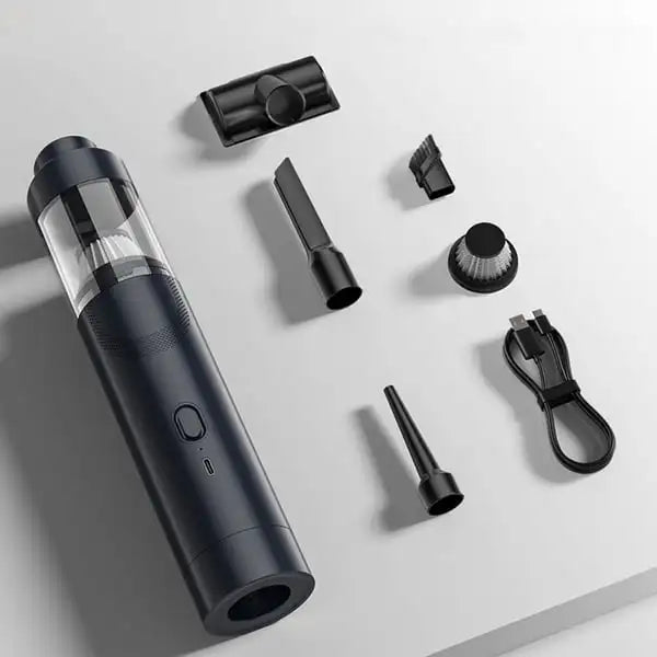 Fanttik Slim V8 Mate/V8 Apex Portable Cordless Car Vacuum 12000Pa/30Aw Robustclean Mini Vacuum with Flexible Hose and Pet Brush