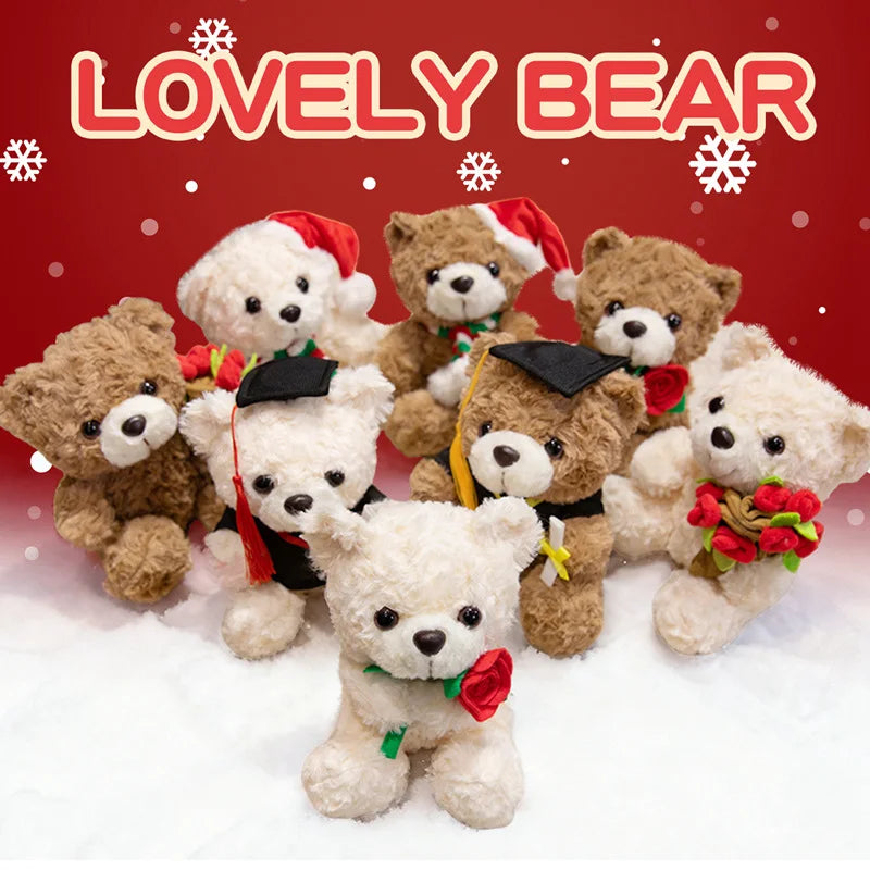 17Cm Teddy Bear Christmas Gift 