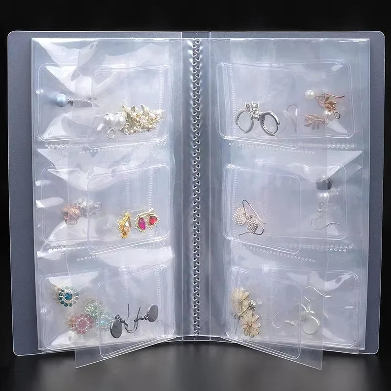 Anti-Oxidation Jewelry Storage Bag Desktop Drawer Organizer Transparent Necklace Bracelet Ring Holder Jewelry Organizer Boxes